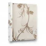 Wallpaper, Floral Design, beige Color, Size 10m×53cm