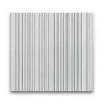 Striped Wallpaper, Light Gray Color, Length 10m, Width 1.06m, Model Z21810 