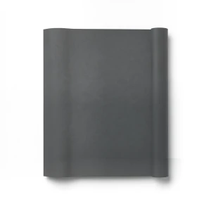 Wallpaper Plain Design Size 15.6m × 100 cm Dark Gray Color