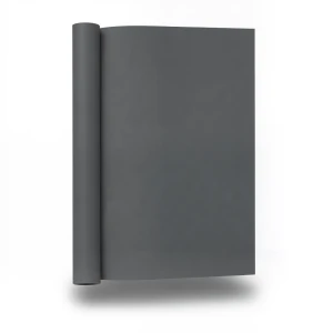 Wallpaper Plain Design Size 15.6m × 100 cm Dark Gray Color