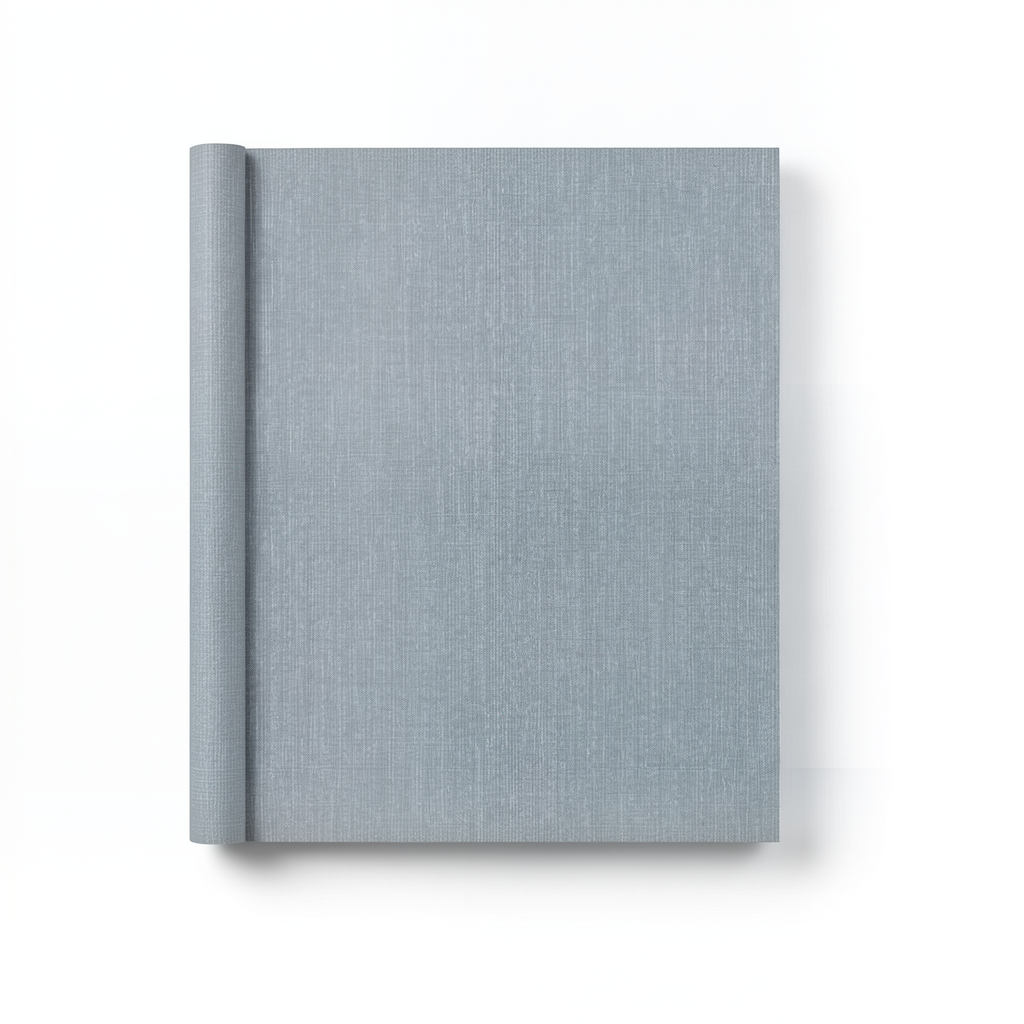 Plain Wallpaper 15.6m×106cm, Gray Colour