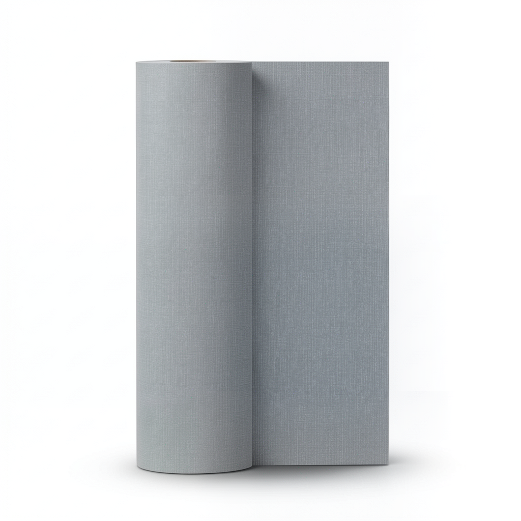 Plain Wallpaper 15.6m×106cm, Gray Colour