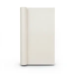 Plain Wallpaper Light Beige 15.6m×106cm Roll