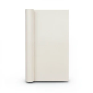Plain Wallpaper Light Beige 15.6m×106cm Roll