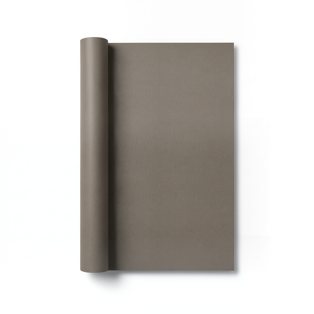 Plain Wallpaper Dark Beige 15.6m×106cm Roll