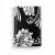 Wallpaper, Floral Design, Black and white roses Color, Size 10m×53cm
