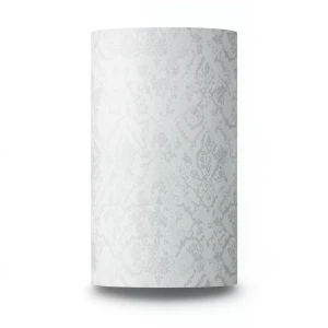 Patterned Wallpaper 15.6m×106cm Light Gray Color