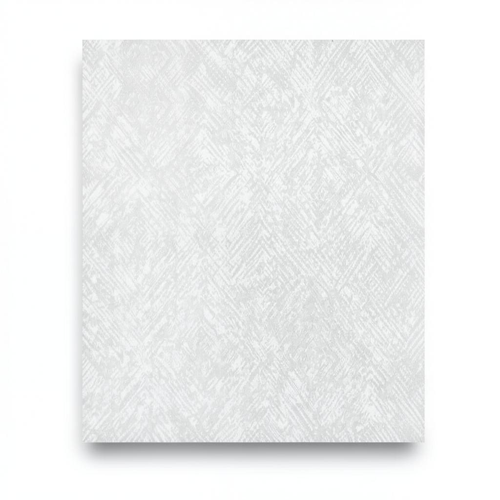 Patterned Wallpaper 15.6m x 106cm Light Gray
