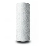Patterned Wallpaper 15.6m×106cm Light Gray Color