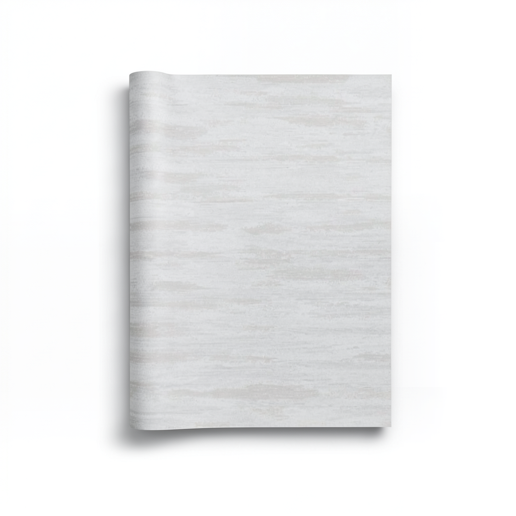 Patterned Wallpaper 15.6m x 106cm Light Gray