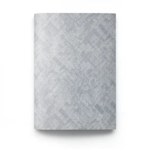 Patterned Wallpaper 15.6m×106cm Gray Color