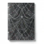 Italian Wall Covering Gray with Black Color, Length 10m, Width 1.06m, Model 85084
