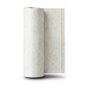 Patterned Wallpaper 15.6m Length, 106cm Width, Beige Color