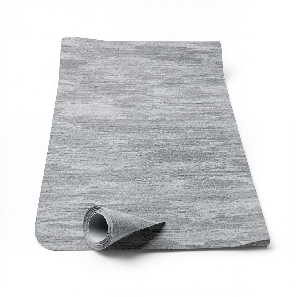 Patterned Wallpaper 15.6m×106cm Gray Color