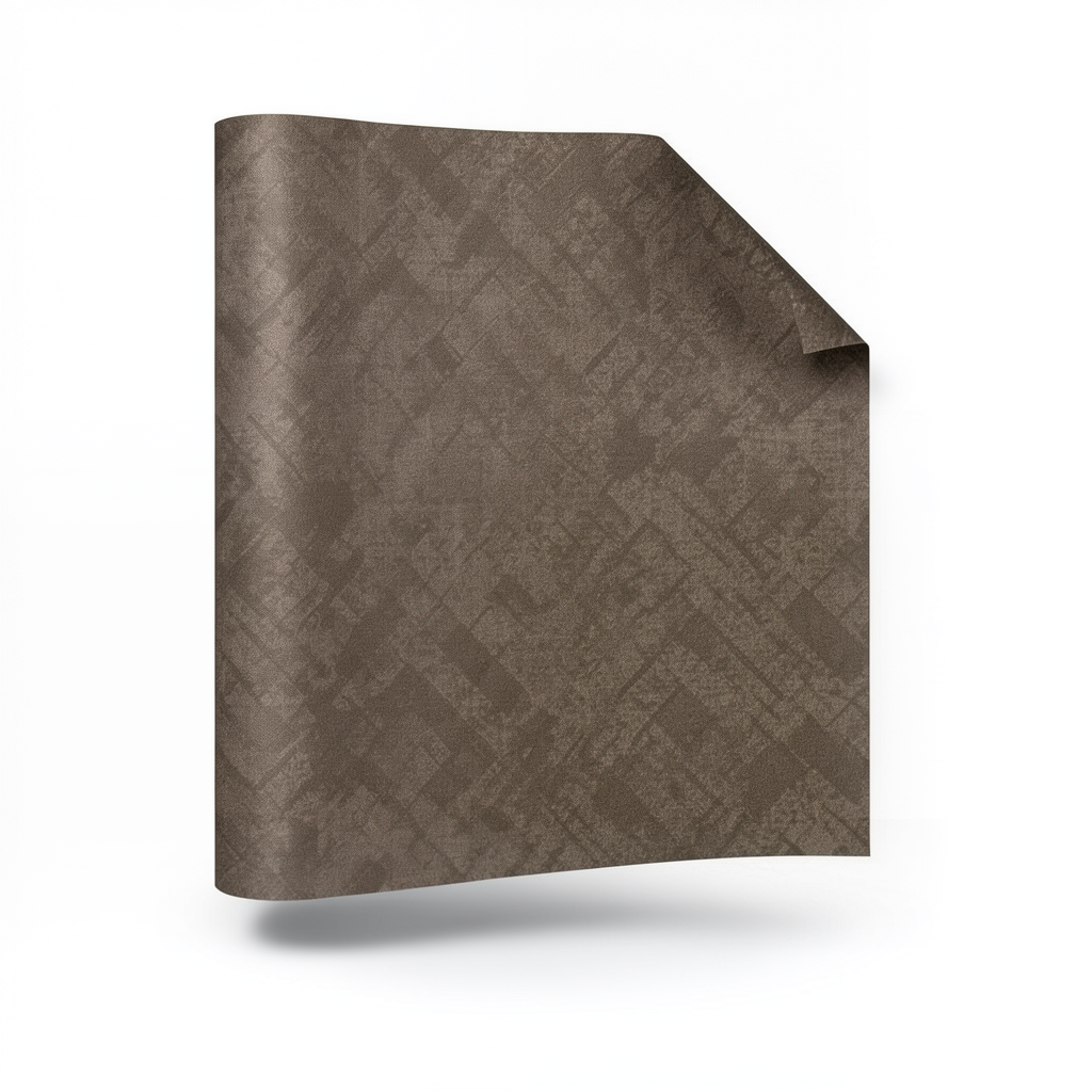 Patterned Wallpaper 15.6m×106cm Dark Beige Color