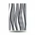 Wallpaper, Striped Design, Black and white with grey Color, Size 10m×53cm