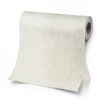 Patterned Wallpaper Length 15.6m Width 106cm Light Beige