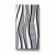 Wallpaper, Striped Design, Black and white with grey Color, Size 10m×53cm