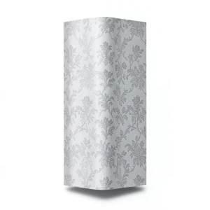 Patterned Wallpaper 15.6m×100cm Gray Color, Model Ndesign (N) 2-63018