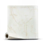 Patterned Wallpaper 15.6m×100cm Beige Color