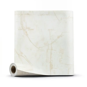 Patterned Wallpaper 15.6m×100cm Beige Color