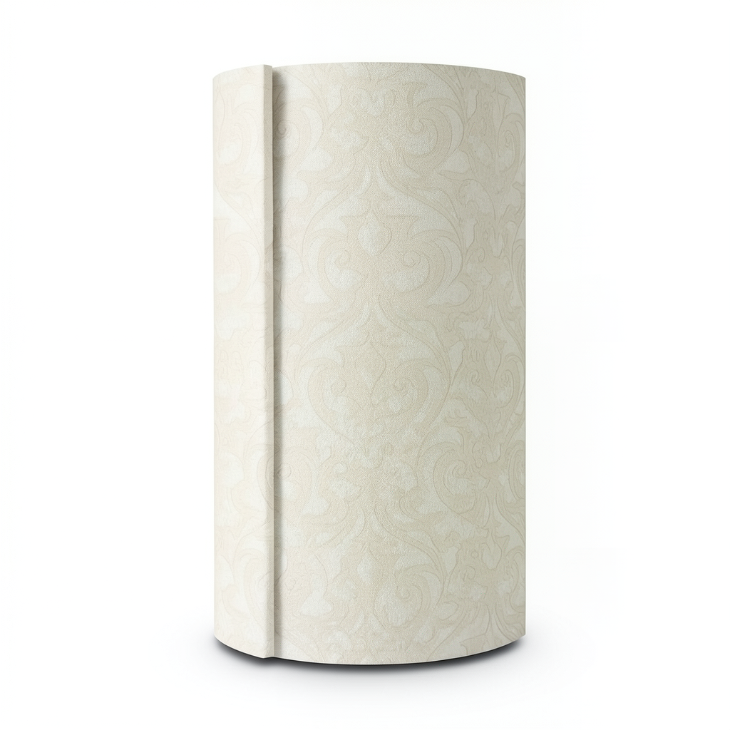 Patterned Wallpaper 15.6m×100cm Beige Color, Model Ndesign (N) 63018-4