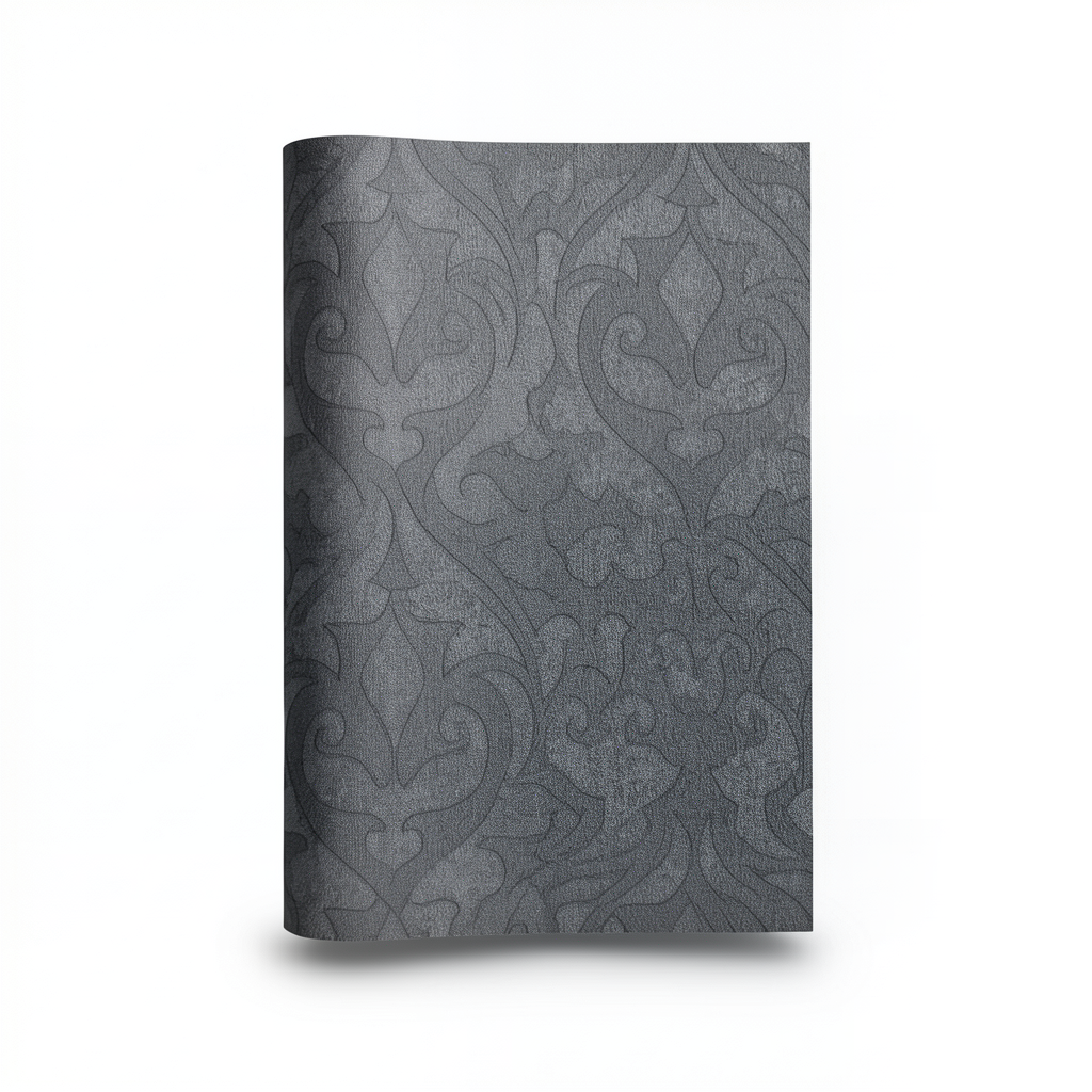 Patterned Wallpaper 15.6m x 100cm Dark Gray Ndesign (N) 63018-3