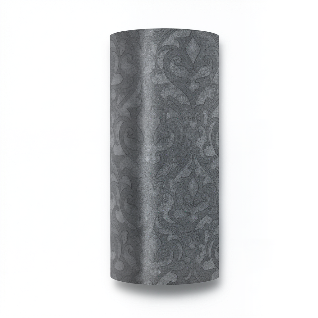 Patterned Wallpaper 15.6m x 100cm Dark Gray Ndesign (N) 63018-3