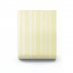 Wallpaper, Striped Design, yellow Color, Size 15.6m×100cm