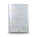 ورق جدران فينيل تصميم نقشات 15.6 م × 106 سم فضي