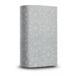 Patterned Wallpaper 15.6m x 100cm Gray Color