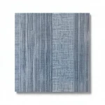 Italian Wall Covering Size 10m×1.06m, Gray On Blue Color, Model Z44911