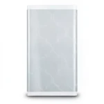 Vinyl Wallpaper Patterned Design 15.6m×106cm Silver