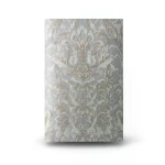 Vinyl Wallpaper Patterned Design 15.6m × 100 cm Gray with Brown