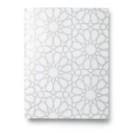 Patterned Wallpaper 15.6m x 100cm Gray and White