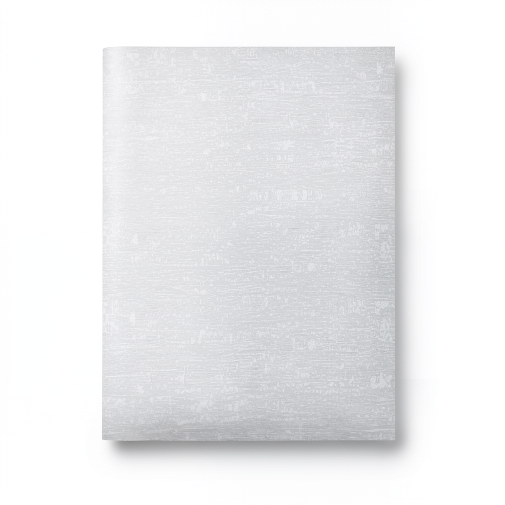 Vinyl Wallpaper Patterned Design 15.6m×106cm Light Gray