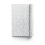 Patterned Wallpaper 15.6m x 100cm Gray and White