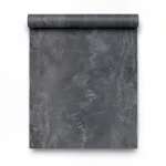 Wavy WallPaper, Dark Gray Color, Size 10m×1.06m, Model Z46007 