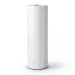 Patterned Wallpaper 15.6m×100cm White and Gray