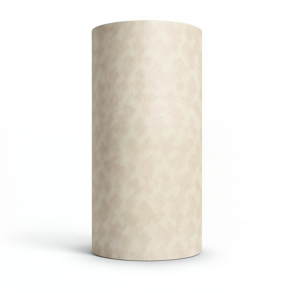 Vinyl Wallpaper Patterned Design 15.6m × 106cm Beige
