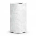 Modern Wallpaper, Size 15.6m×100cm, Light White with Gray color 