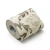 Vinyl Wallpaper Patterned Design 10 m × 53 cm Light and Dark Brown with Beige - Image 1