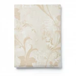 Floral Wall Covering, light beige Color, Length 10m, Width 1.06m, Model 5847  