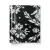 Vinyl Wallpaper Patterned Design 10 m x 53 cm Black with White - Image 1