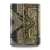Vinyl Wallpaper Patterned Design 15.6m × 100cm Black Gold Gray - Image 1