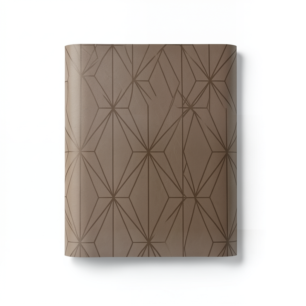 Patterned Wallpaper 15.6m×100cm Brown Color