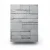 Modern Wall Covering, Length 10 meters, Width 53 cm, Gray Color