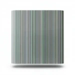 Italian striped Wallpaper, Size 10m×1.06m, Gray to green Color, Model Z21811 