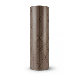 Patterned Wallpaper 15.6m×100cm Brown Color