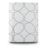 Patterned Wallpaper 15.6m×100cm Light and Dark Gray